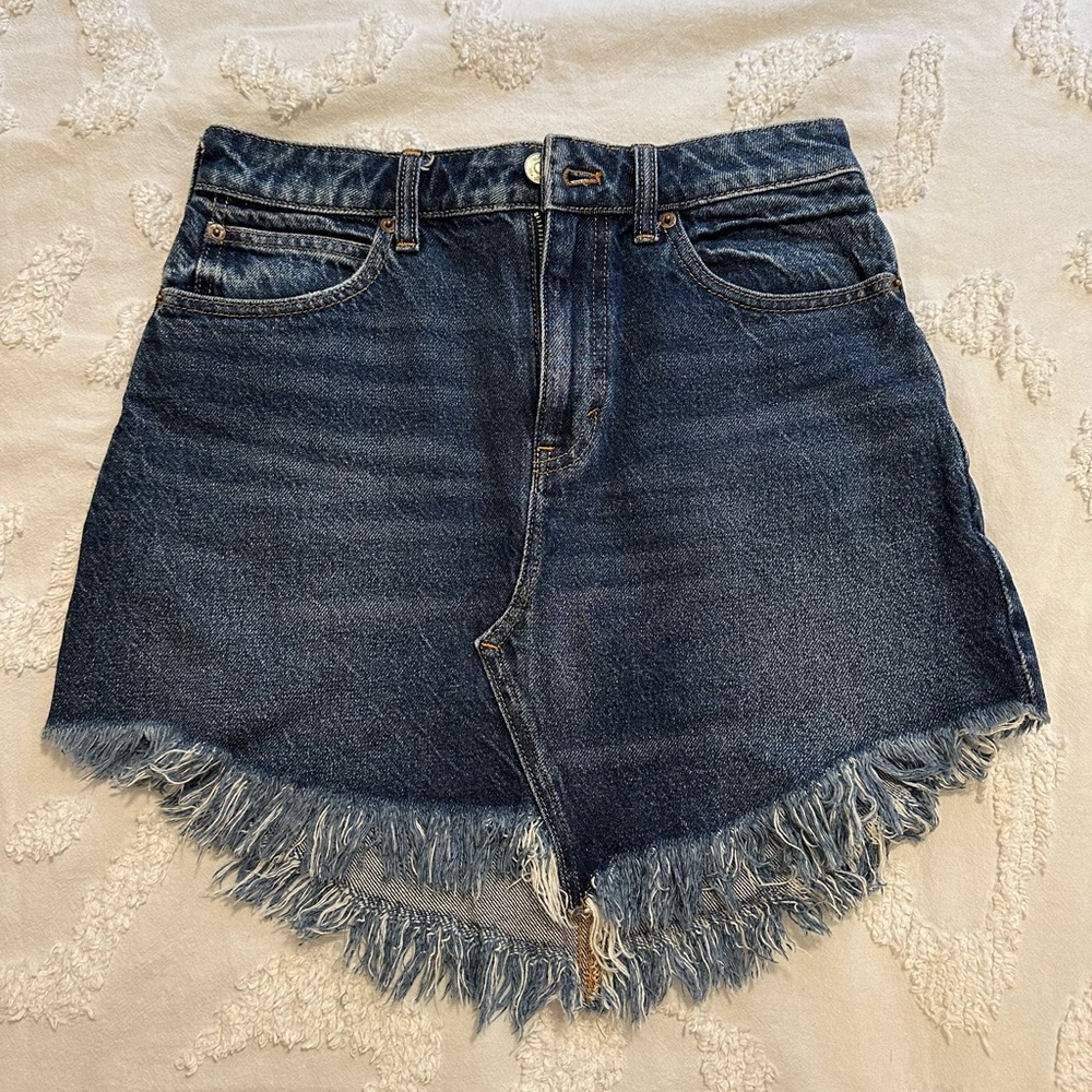 Free People “We The Free” Denim Skirt